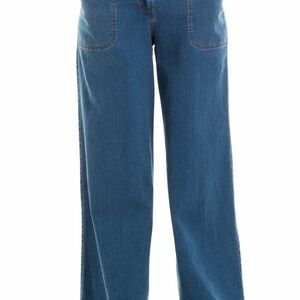 Max Studio Denim Wide Leg Jeans